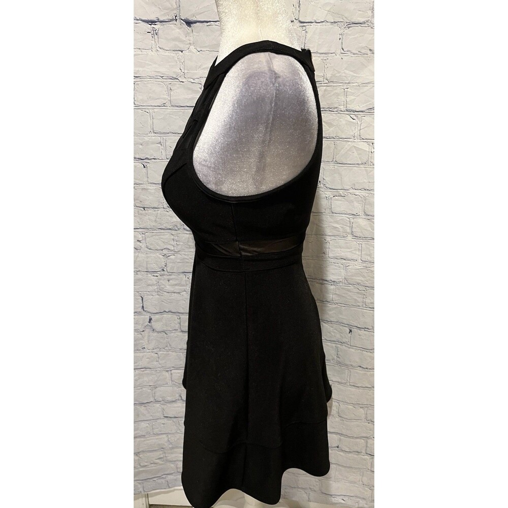 Homer & Rose Fit and Flare Party Cocktail Dress Black Size Small Special Event - Picture 3 of 8